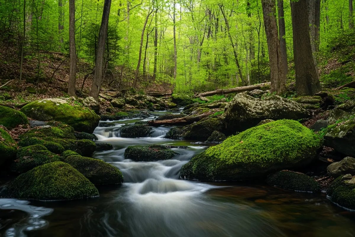 Washington’s Carbon Offset Prices May Pass $100_t by 2030s_Landscape view of Rock Creek Park, urban forest in Washington, DC_visual 1